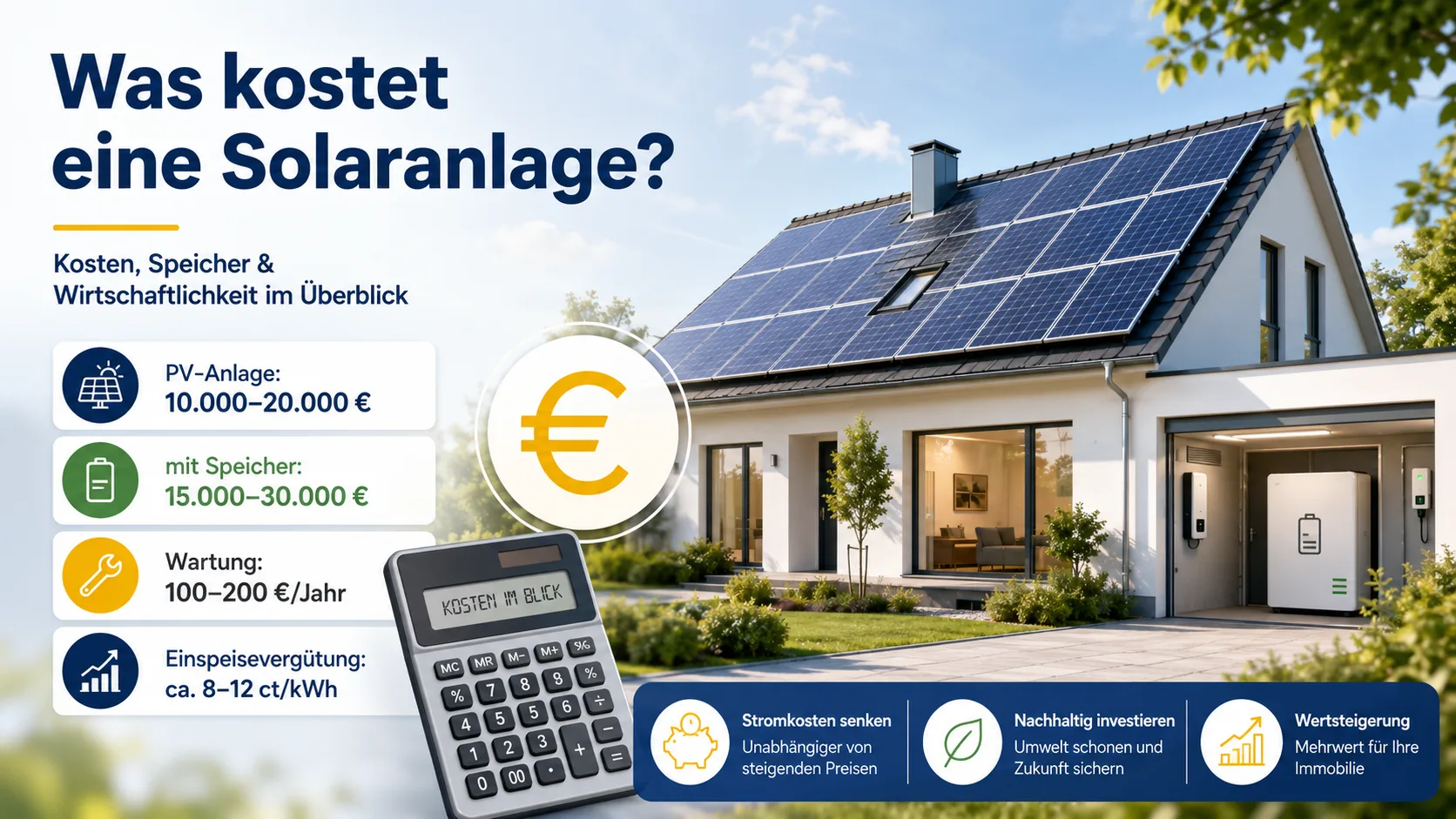 Was kostet eine Solaranlage?